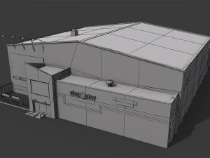 armaz&eacute;m de autoarmazenamento Modelo 3D