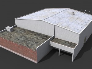 self storage warehouse 3D Model