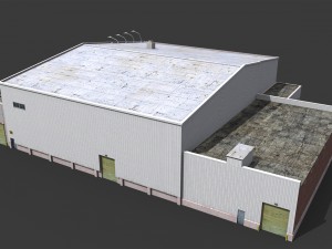 self storage warehouse 3D Model