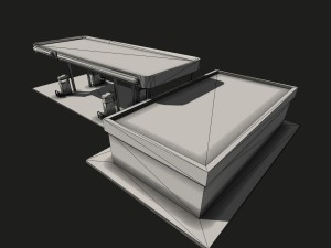 gas station 3D मॉडल