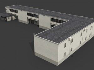 motel building 3D Model