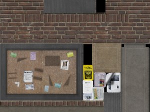 suburban post office 3D Model