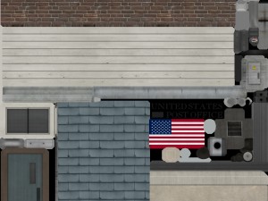 suburban post office 3D Model
