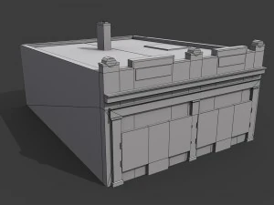 ghetto pawn shop 3D Model