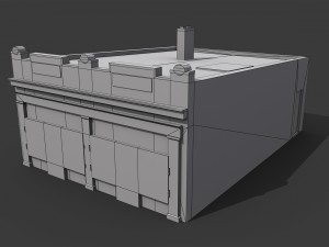 ghetto pawn shop 3D 模型