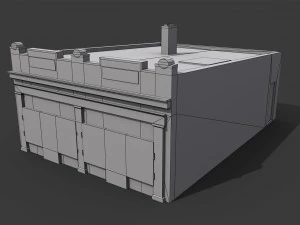 ghetto pawn shop 3D Model