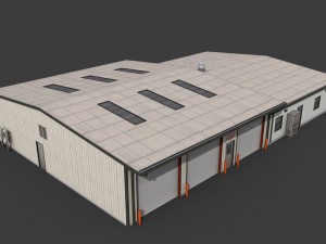 suburban fire department 3D Модель