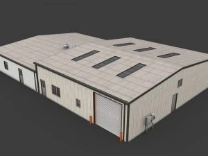 suburban fire department 3D Model