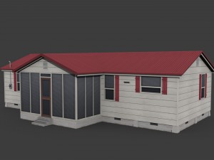 suburban family house 3Dモデル