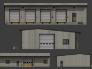 warehouse Model 3D