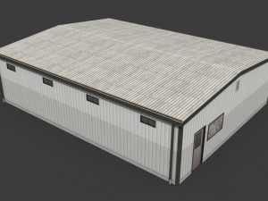 small warehouse 3D 模型