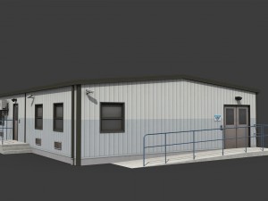 temporary office 3Dモデル