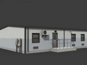 temporary office 3D Model