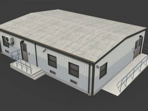 temporary office 3D Model