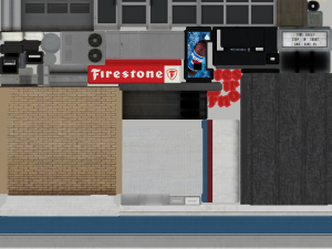 firestone complete auto service building 3D Model