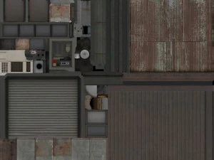 old warehouse 3D Model