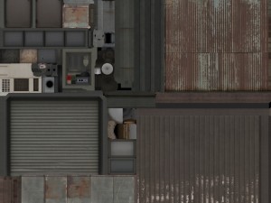 old warehouse Modello 3D