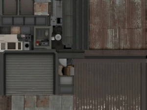 old warehouse 3D Model