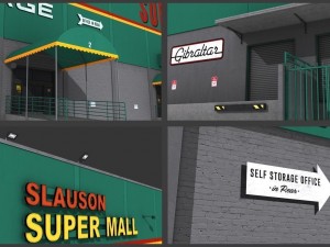 slauson super mall 3D 模型