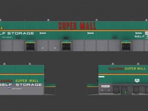 slauson super mall 3D 模型