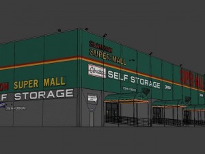 slauson super mall 3D 模型