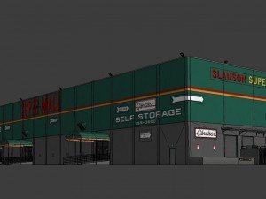 slauson super mall 3D 模型