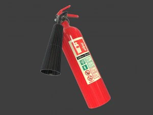 fire extinguisher 3D Model