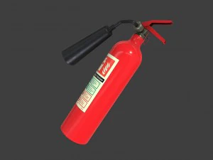 fire extinguisher 3D Model