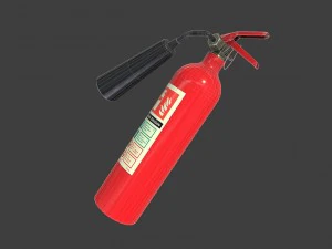 fire extinguisher 3D Model