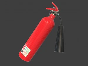 fire extinguisher 3D Model