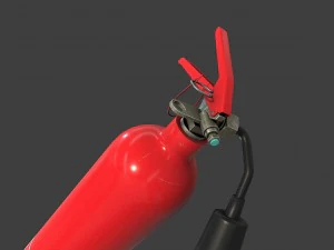 fire extinguisher 3D Model