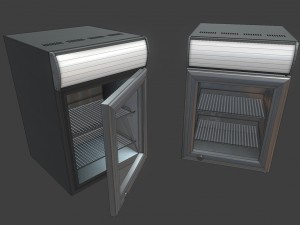 small fridge Modelo 3D