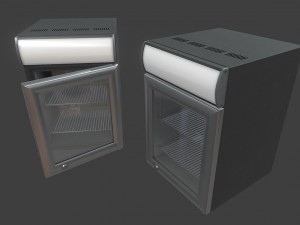 small fridge Modelo 3D
