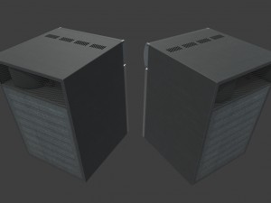 small fridge Modelo 3D