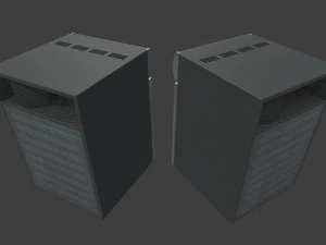 small fridge 3D Model