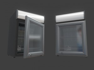 small fridge Modelo 3D