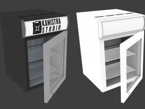 small fridge Modelo 3D