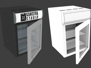 small fridge 3D Model