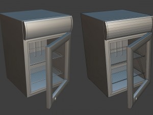 small fridge Modelo 3D