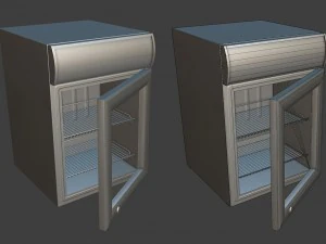 small fridge 3D Model