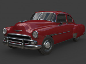chevrolet fleetline 1951 3Dモデル