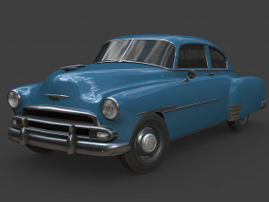 chevrolet fleetline 1951 Model 3D
