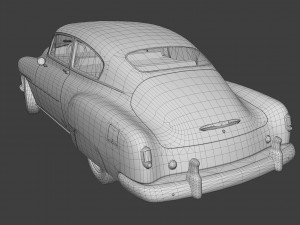 chevrolet fleetline 1951 Model 3D
