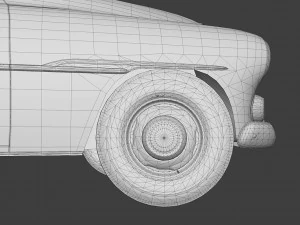 chevrolet fleetline 1951 3D Model