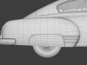 chevrolet fleetline 1951 Model 3D