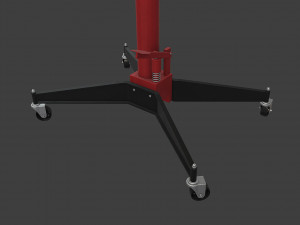 transmission pneumatic jack 3D मॉडल