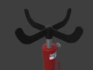 transmission pneumatic jack 3D Model