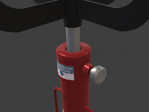 transmission pneumatic jack 3D मॉडल