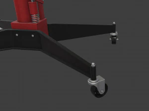 transmission pneumatic jack 3D Model