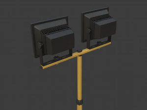led work light stand 3D Model